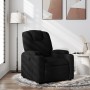 Sillón reclinable de tela negro de , Sillones - Ref: Foro24-372367, Precio: 221,16 €, Descuento: %