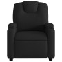 Sillón reclinable de tela negro de , Sillones - Ref: Foro24-372367, Precio: 221,16 €, Descuento: %