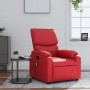 Sillón de masaje reclinable cuero sintético rojo de , Sillones - Ref: Foro24-373446, Precio: 250,22 €, Descuento: %