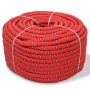 Polypropylene marine rope 10 mm 50 m red by vidaXL, Ropes and metal cords - Ref: Foro24-91291, Price: 23,99 €, Discount: %