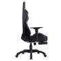 Gaming chair with footrest black synthetic leather by , Office chairs - Ref: Foro24-288017, Price: 169,59 €, Discount: %