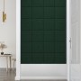 Wall panels 12 pcs dark green fabric 30x30 cm 1.08m² by , Wall covering - Ref: Foro24-343961, Price: 32,03 €, Discount: %