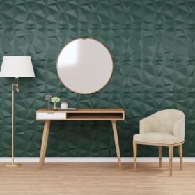 Paneles de pared 24 uds XPS diamante verde 50x50 cm 6 m² de , Recubrimiento de paredes - Ref: Foro24-356929, Precio: 70,79 €,...