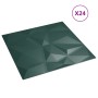 24 units of green diamond XPS wall panels 50x50 cm 6 m² by , Wall covering - Ref: Foro24-356929, Price: 70,79 €, Discount: %