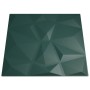 24 units of green diamond XPS wall panels 50x50 cm 6 m² by , Wall covering - Ref: Foro24-356929, Price: 70,79 €, Discount: %