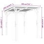 Impregnated pine wood garden canopy 180x180x189 cm by vidaXL, Firewood bags and holders - Ref: Foro24-42958, Price: 236,63 €,...