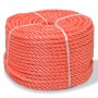 Cuerda trenzada de polipropileno 6 mm 200 m naranja de vidaXL, Sogas y cuerdas metálicas - Ref: Foro24-91299, Precio: 29,97 €...