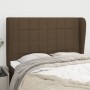 Headboard with light gray fabric ears 147x23x118/128 cm by , Headboards and footboards - Ref: Foro24-3117957, Price: 126,66 €...