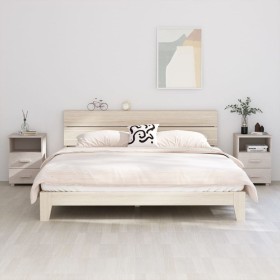 Mesitas de noche 2 uds HAMAR pino macizo blanco 40x35x62 cm de vidaXL, Mesitas de noche - Ref: Foro24-340417, Precio: 94,96 €...