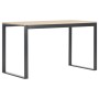 Black and oak computer desk 120x60x70 cm by , Desks - Ref: Foro24-20248, Price: 101,99 €, Discount: %