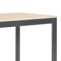 Black and oak computer desk 120x60x70 cm by , Desks - Ref: Foro24-20248, Price: 101,99 €, Discount: %