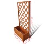 Planter with trellis 70x30x135 cm by , Pots and planters - Ref: Foro24-41298, Price: 112,99 €, Discount: %