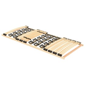 Bed frame with 38 slats 120x200 cm by , Beds and slatted bases - Ref: Foro24-327274, Price: 109,99 €, Discount: %