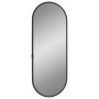 Black oval wall mirror 40x15 cm by , Mirrors - Ref: Foro24-348202, Price: 20,05 €, Discount: %