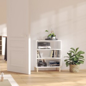 Aparador de madera contrachapada blanco brillante 57x35x70 cm de , Aparadores - Ref: Foro24-806055, Precio: 47,24 €, Descuent...