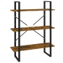 Smoked oak plywood shelf 80x30x105 cm by , Bookcases and shelves - Ref: Foro24-821315, Price: 60,73 €, Discount: %