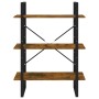 Smoked oak plywood shelf 80x30x105 cm by , Bookcases and shelves - Ref: Foro24-821315, Price: 60,73 €, Discount: %