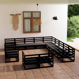 Gartenmöbel-Set 13-teilig aus massivem Kiefernholz von , Gartensets - Ref: Foro24-3075968, Preis: 911,75 €, Rabatt: %