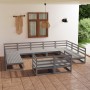 11-teiliges Gartenmöbel-Set aus massivem Zirbenholz von , Gartensets - Ref: Foro24-3076211, Preis: 834,37 €, Rabatt: %