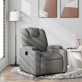 Sillón reclinable de tela gris oscuro de , Sillones - Ref: Foro24-372366, Precio: 218,28 €, Descuento: %