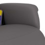 Sillón reclinable de masaje con reposapiés cuero sintético gris de , Sillones - Ref: Foro24-356651, Precio: 170,89 €, Descuen...