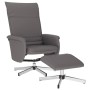 Relaxsessel mit Fußstütze Kunstleder grau von , Sessel - Ref: Foro24-356647, Preis: 129,32 €, Rabatt: %