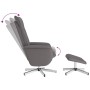 Relaxsessel mit Fußstütze Kunstleder grau von , Sessel - Ref: Foro24-356647, Preis: 129,32 €, Rabatt: %