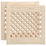 Mesh wardrobe doors 2 units pine wood 39.5x39.5cm by , cabinet doors - Ref: Foro24-372787, Price: 31,79 €, Discount: %