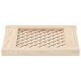 Mesh wardrobe doors 2 units pine wood 39.5x39.5cm by , cabinet doors - Ref: Foro24-372787, Price: 31,79 €, Discount: %