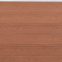 Brown WPC fence panel set 699x186 cm by , fence panels - Ref: Foro24-3211832, Price: 1,00 €, Discount: %