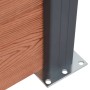 Brown WPC fence panel set 699x186 cm by , fence panels - Ref: Foro24-3211832, Price: 1,00 €, Discount: %