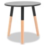 Set of side tables 2 units solid black pine wood by vidaXL, Side tables - Ref: Foro24-244735, Price: 61,98 €, Discount: %