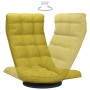 Green fabric swivel floor chair by , Floor chairs - Ref: Foro24-336579, Price: 116,16 €, Discount: %