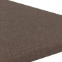 Wall panels 12 pcs brown fabric 30x30 cm 0.54 m² by , Wall covering - Ref: Foro24-343931, Price: 28,88 €, Discount: %