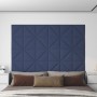 Paneles de pared 12 uds tela azul 30x30 cm 0,54 m² de , Recubrimiento de paredes - Ref: Foro24-343938, Precio: 32,00 €, Descu...