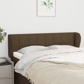 Dark gray fabric headboard 147x23x78/88 cm by , Headboards and footboards - Ref: Foro24-3117145, Price: 69,19 €, Discount: %