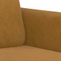 3 seater brown velvet sofa 180 cm by , Sofas - Ref: Foro24-349060, Price: 242,51 €, Discount: %