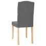 Dining chairs 4 units dark gray fabric by , dining chairs - Ref: Foro24-336896, Price: 206,40 €, Discount: %