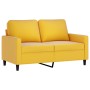 2-seater yellow velvet sofa 120 cm by , Sofas - Ref: Foro24-348741, Price: 222,69 €, Discount: %