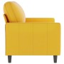 Sofá de 2 plazas terciopelo amarillo 120 cm de , Sofás - Ref: Foro24-348741, Precio: 222,99 €, Descuento: %