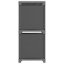 Shelving with 5 gray fabric cubes 103x30x72.5 cm by , Bookcases and shelves - Ref: Foro24-322604, Price: 21,86 €, Discount: %