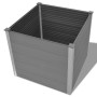 Gray WPC flower bed 100x100x91 cm by vidaXL, Pots and planters - Ref: Foro24-43606, Price: 303,31 €, Discount: %