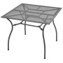 Set de mesa y sillas plegables de jardín 5 piezas acero gris de , Conjuntos de jardín - Ref: Foro24-42718, Precio: 313,99 €, ...