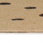 Hand-woven jute rug with polka dot print 120 cm by , Rugs - Ref: Foro24-133687, Price: 29,22 €, Discount: %