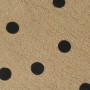 Hand-woven jute rug with polka dot print 120 cm by , Rugs - Ref: Foro24-133687, Price: 29,22 €, Discount: %