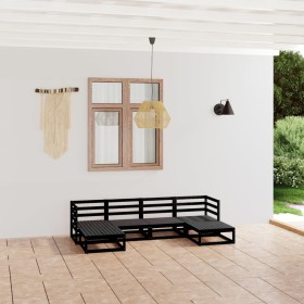 Garden furniture set 6 pieces solid pine wood by , Garden sets - Ref: Foro24-3076068, Price: 452,99 €, Discount: %