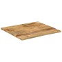 Solid mango wood table top 25-27 mm 80x70 cm by , Table tops - Ref: Foro24-350712, Price: 83,22 €, Discount: %