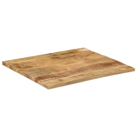 Tischplatte aus massivem Mangoholz, 25–27 mm, 80 x 70 cm von , Tischplatten - Ref: Foro24-350712, Preis: 83,22 €, Rabatt: %