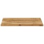 Solid mango wood table top 25-27 mm 80x70 cm by , Table tops - Ref: Foro24-350712, Price: 83,22 €, Discount: %