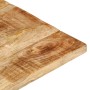 Solid mango wood table top 25-27 mm 80x70 cm by , Table tops - Ref: Foro24-350712, Price: 83,22 €, Discount: %